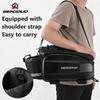 Bike Rack Bag with Reflector & Shoulder Strap Bicycle Trunk Pannier Saddle Seat Bag Carrier for Bicycle Rear Rack