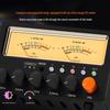 Little Bear D5 4-Way Audio Switcher with 5-Segment Stereo EQ & VU Meter HiFi Preamplifier