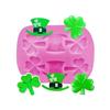 2Pcs Three-leaf Flower Hat Three-leaf Flower Hat Silicone Mold Chocolate Candy Mold Diy Dessert Mold Cupcake Baking Tool Multicolor less