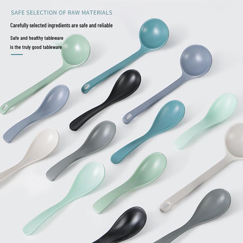 A5 Nordic Melamine Tableware: Imitation Porcelain Plastic Cups and Spoons for Restaurants and Hotels