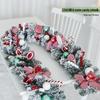 Christmas Snowflake Garland for Hotels, Malls, Windows, Doors & Stair Handrails