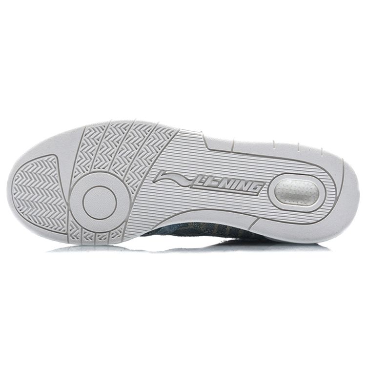 Li Ning 937 Deluxe Low Canvas Trendy Versatile Shock Absorption Slip Resistant Durable Low Top Retro Basketball Shoes Women Sneaker AGBR050-3