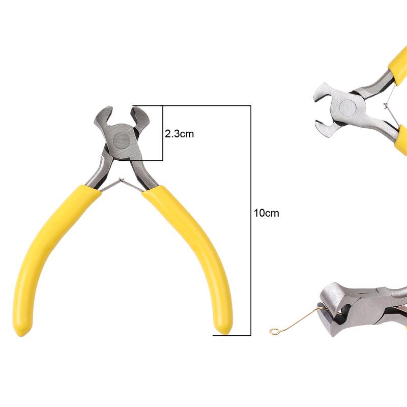 "Handmade Pink Needle-Nose Pliers: Multi-Function Jewelry Tool for Beading and Winding"