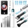 Wireless Ear Wax Removal With Camera Rechargeable Ear Cleaner 8 Megapixels Check Camera with 6 Pcs Ear Spoon Set Canal Clean