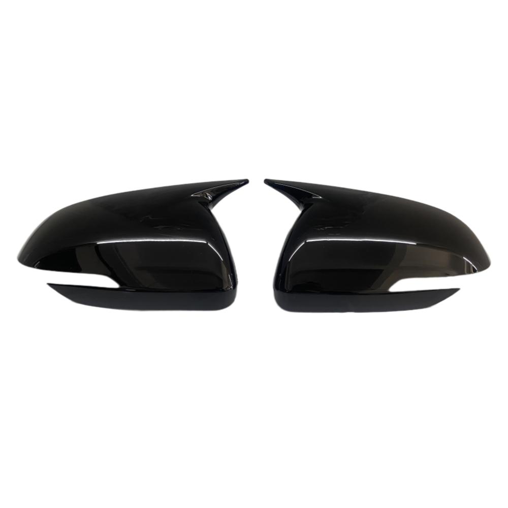 

Car Rearview Side Mirror Cover For Kia Rio YB 2018 With Signal Lgight Wing Mirror Caps Trim Shell Glossy Black