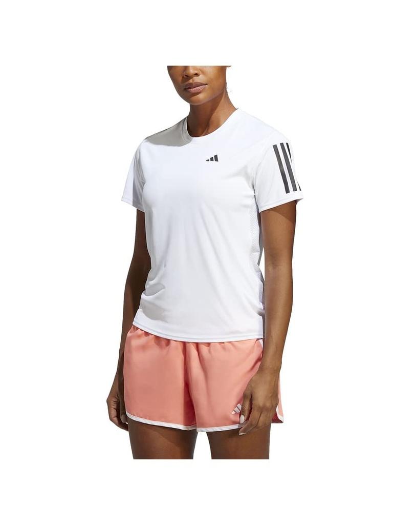 Adidas Running Manches Courtes Own the Run Manches Courtes BSO30 Blanc S T-Shirt T-Shirt Femme (IC5189)