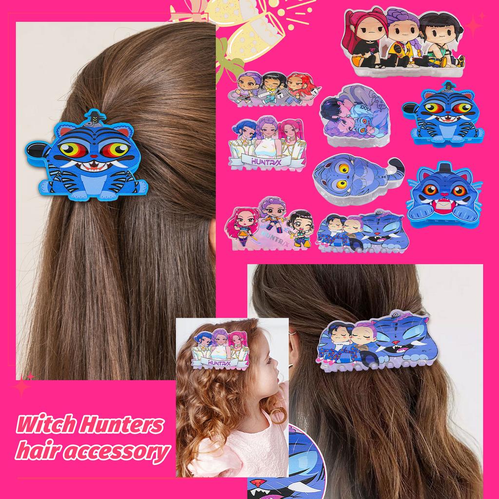 Acrylic Hair Clip For Girls' Hair