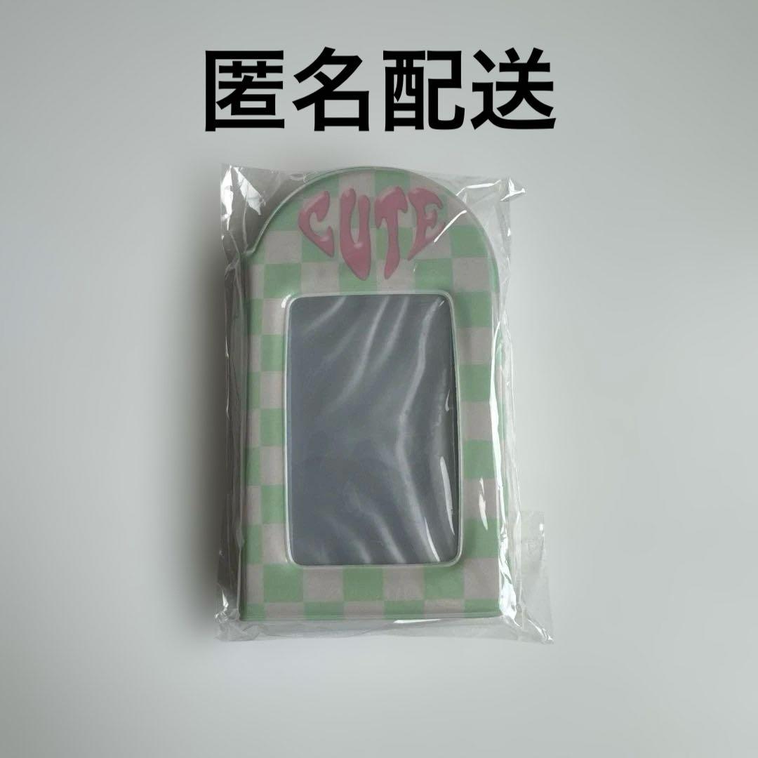 

[USED] fruity mellow club Korean artist trading card holder green