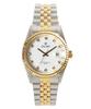 Gaelleogsi 5 Atm Couple Watch Men'S Metal Wristwatch Qt7013Mg