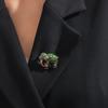 Female Ethnic Style Retro Elephant Personality Brooch
