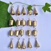 Vintage Iron Hanging Cow Bells for Crafts, 20 Pcs Rustic Witch Bells for Door Decor, Mini Jingle Bells for Holiday Garland and Farmhouse Wreaths