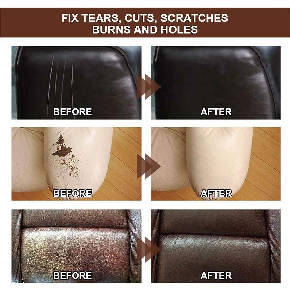 Vinyl Repair Filler Leather Color Toning Cream Leather Shoes Sewing Gel  Car Seat