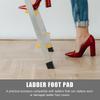 6pcs Rubber Ladder Pads Replacement Step Ladder Leg Caps Extension Ladder Accessories Ladder Rubber Cover Step Ladder Feet Mat Ladder Stabilizer for