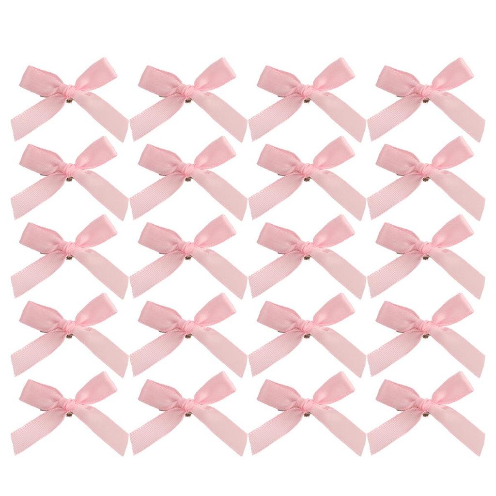 Ballet Style 4cm Bow Duckbill Hair Clip - Sweet Ribbon Hair Accessory