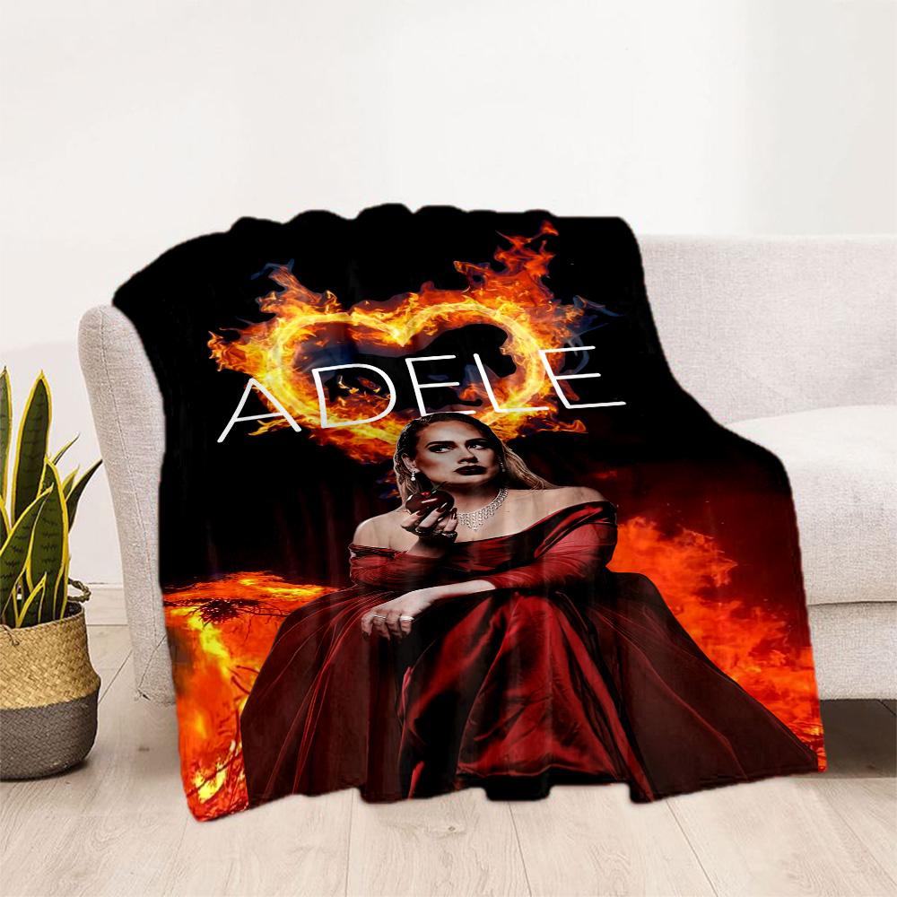 Adele Blankets are suitable for living rooms,making them an ideal choice for outdoor travel and gifts.