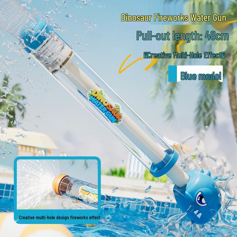 Spot Cross-border Pull-out Fireworks Water Gun for Summer Water Play and Beach Fun