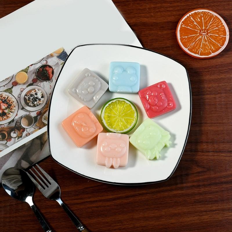 Flexible Silicone Baking Molds Unique 6 Cavity Animal Silicone Molds for Creative Bakers and DIY Dessert Making