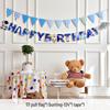Alles Gute zum Geburtstag Girlande für Mädchen - Partybanner mit Blumendekorationen