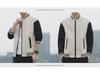 Men's Korean Style Spring/Autumn 2023 Trendy Solid Color Baseball Jacket