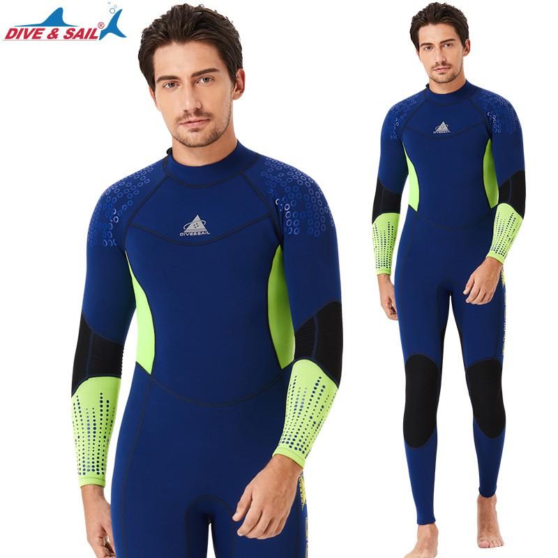 3mm Neoprene Wetsuit Men Women Warm Lined Dive Surf Suit Cold Water Swimming Snorkeling Kayaking