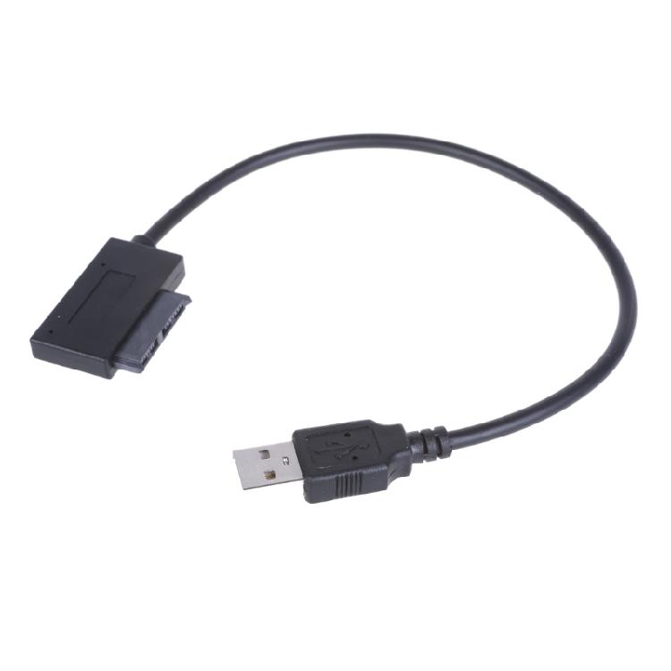 Güvenilir ve Verimli USB2.0'dan 7+6 13 Pin Slimline SATA Kablosu Kolay Kurulum
