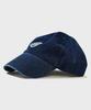 FFEFF STUDIO Vintage Washed Denim Wappen Ball Cap (Deep Blue)