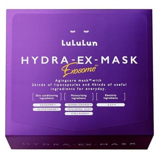 LuLuLun Hydra EX Mascarilla 28 hojas pack mascarilla facial hidratación facial poros gran capacidad