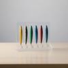 Clear Acrylic Angling Baits Holder With 10 Openings For Easy Storage And Practical Design Clear Fishing Baits Holder
