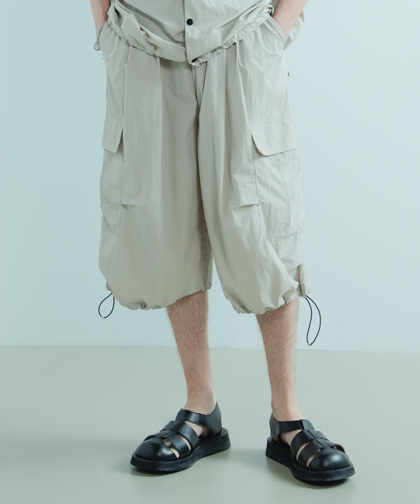 LOGSTORE Sile Nylon Bermuda Pants