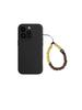 REVOIRSIS Bebe Beads Phone Strap Yellow+c.brown