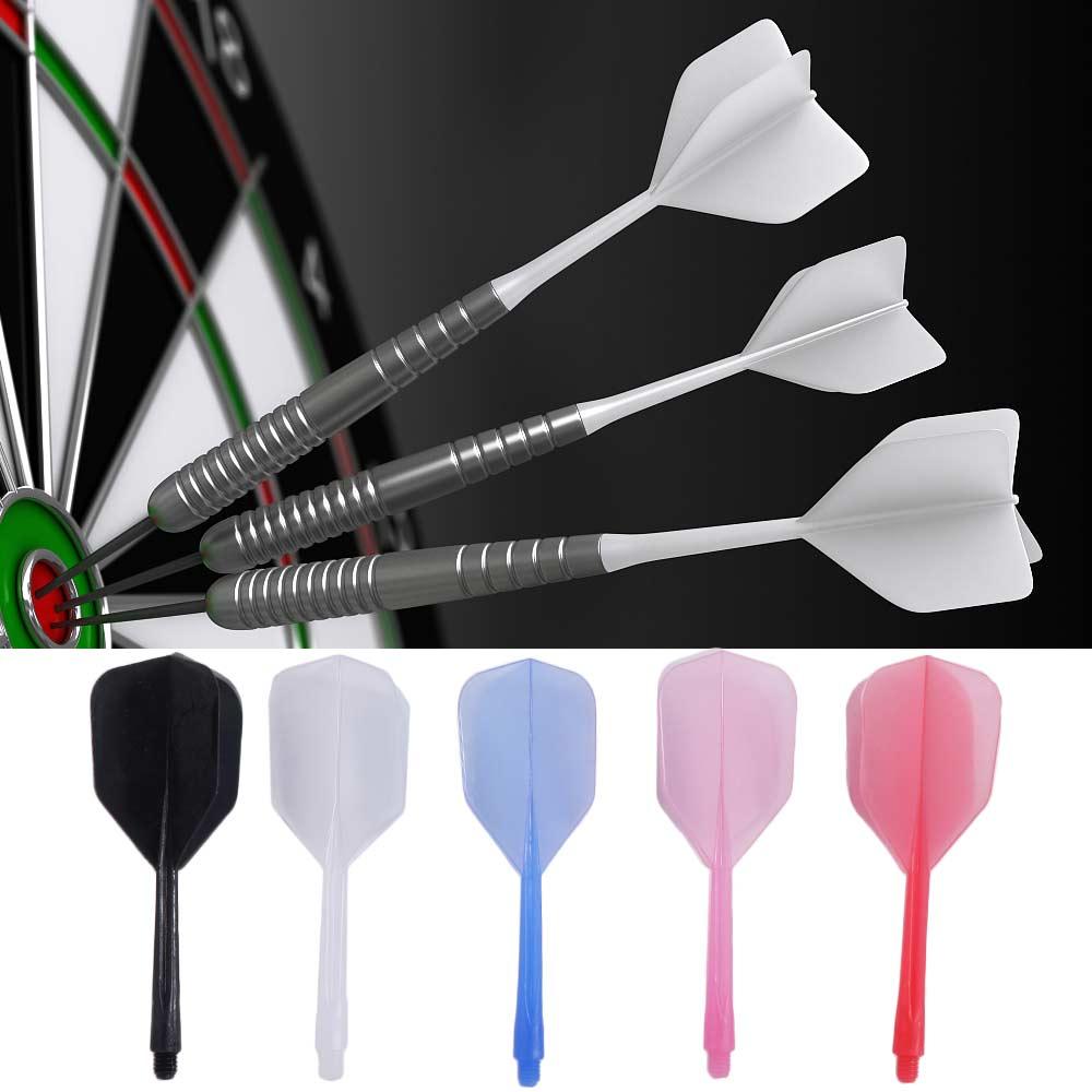

3PCS 2BA Darts Tail Plastic Shafts Darts Flights Throwing Toy Table Games рожевий