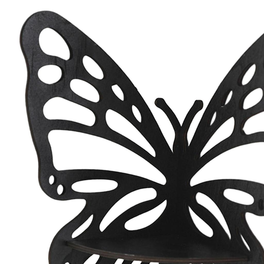 Estante de esquina de mariposa /Forma de mariposa/ Estante de almacenamiento /Estante de exhibición/ Decoración del hogar /Regalo
