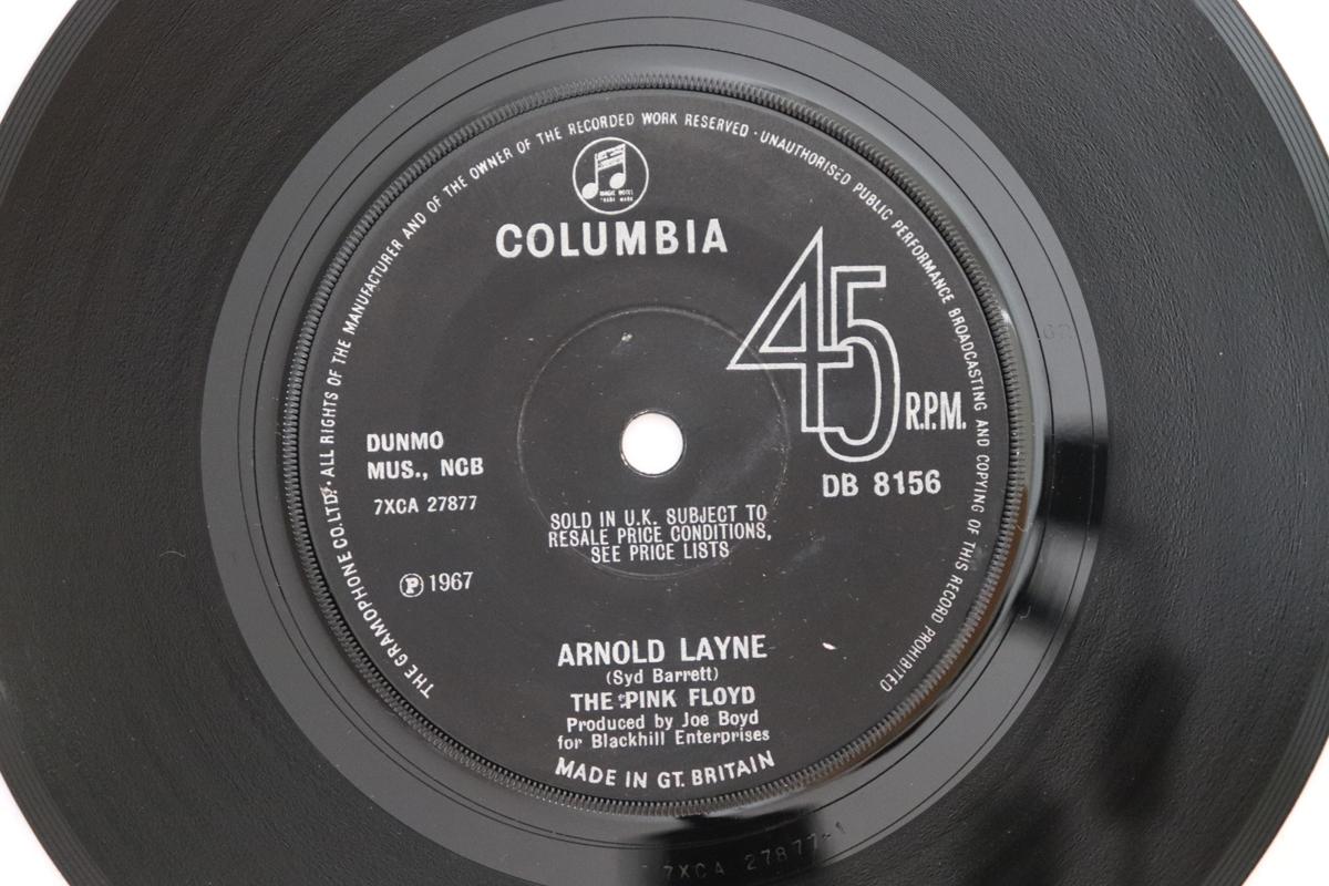 

7inch Record PINK FLOYD - Arnold Layne DB8156 Columbia 1967 UK Rock Used