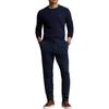 Polo Ralph Lauren Solid Color Zipper Mid-Rise Tapered Casual Pants Men bottoms Blue MNPOPNT1BQ20445-410
