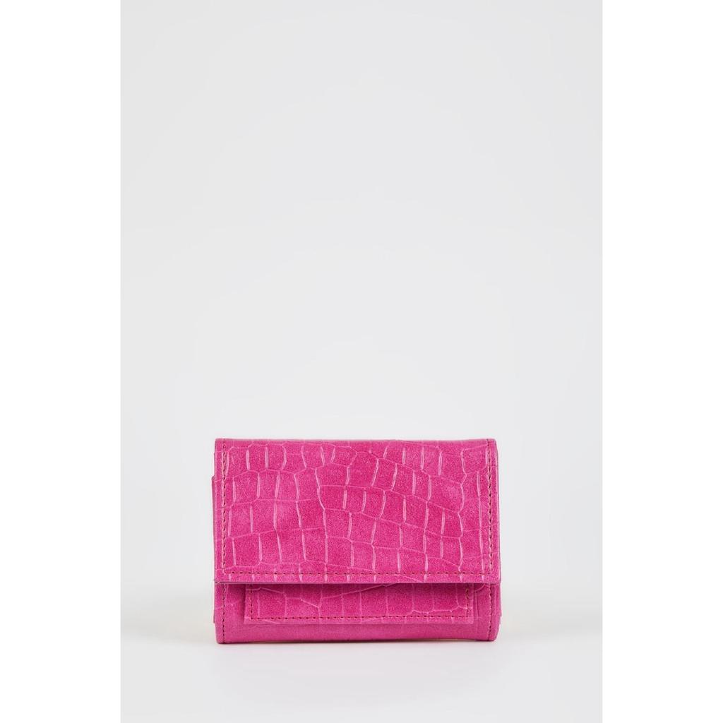 Women's Faux Leather Croco Wallet