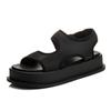 Xiaoxiangfeng sandals women's 2025 summer new shoes women's versatile platform beach shoes elastic band fashion women's shoes trend
