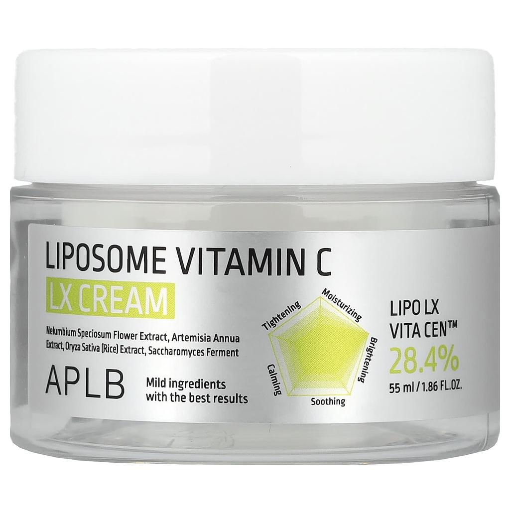 APLB, Liposomal Vitamin C LX Cream, 55ml (1.86 fl oz)