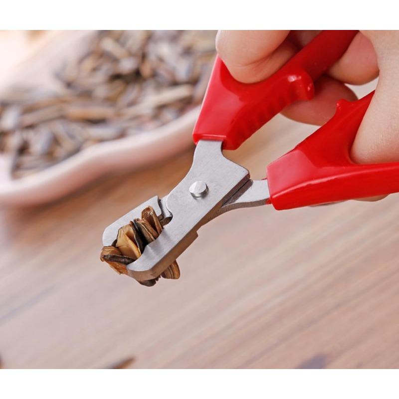 1PCS (Nikita) Stainless Steel Nut Seed Er Opener Peeling Pliers