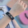 Adjustable Band Vibrating Alarm Wristband LED Digital Display Silent Wrist Shock Bands  Travel Use