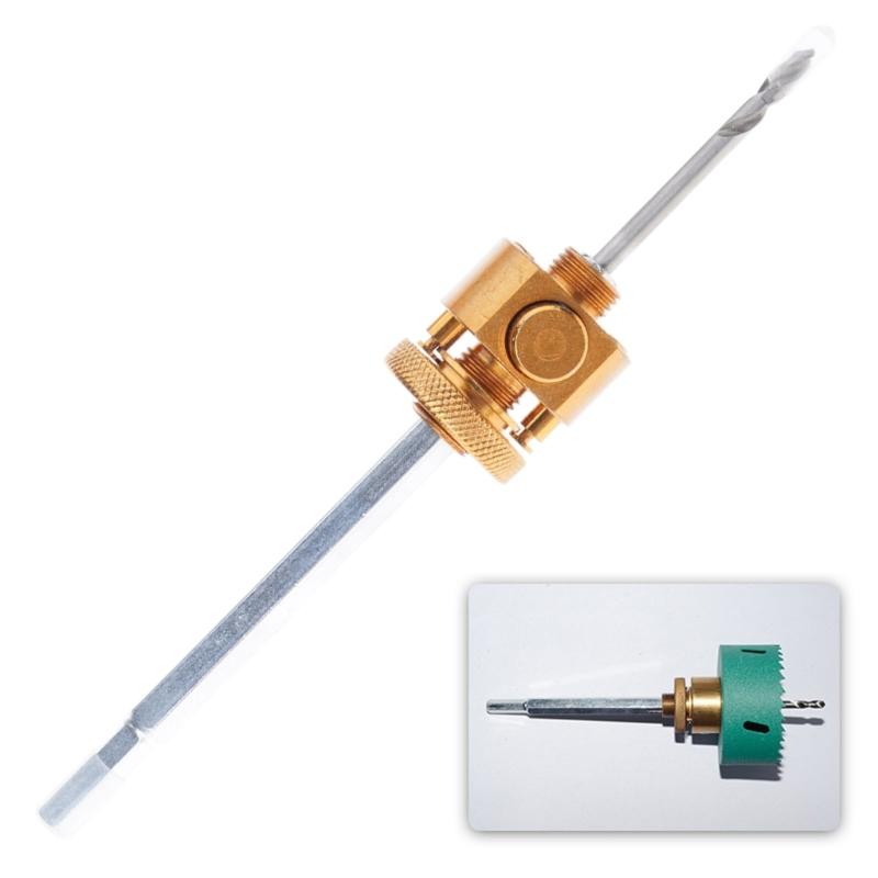 Hole Drill Bit Metal Drill Bit Hole Opener Quick Hole Opener Connecting Rod Suitable for Professional Industrial Use