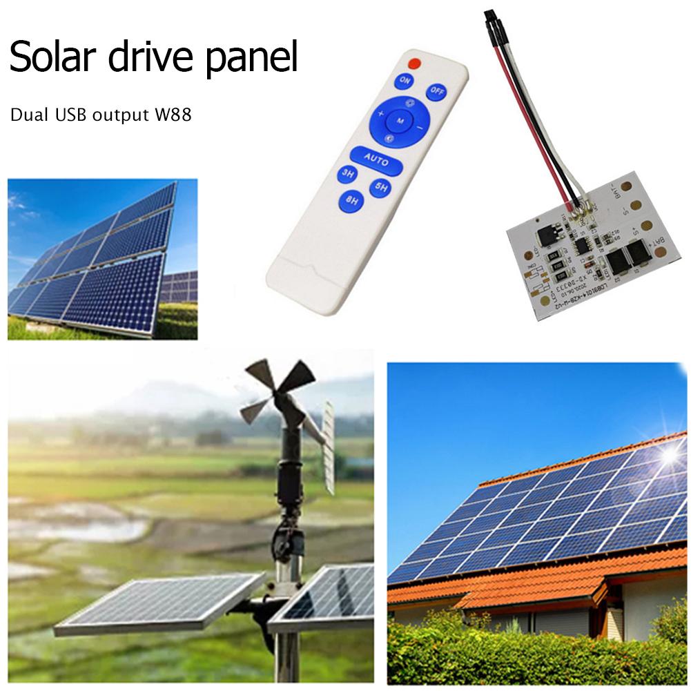 3,2V 3,7V Solar Deckenleuchten Platine Controller mit Fernbedienungsplatine
