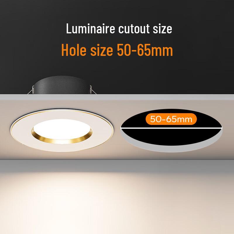 Recessed Aluminum Mini LED Spotlight