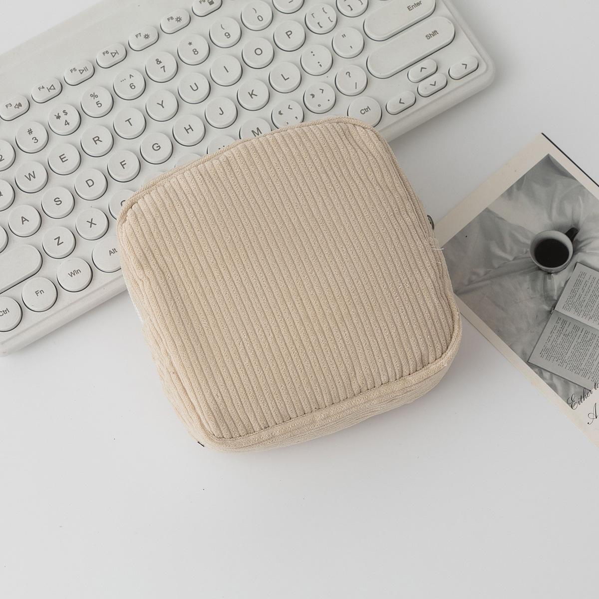 

Мини-сумка для хранения косметики Женская вельветовая модная косметика Помада Гигиенические салфетки Дорожные органайзеры Сумки Маленькая сумка