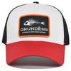 Bonés Masculinos de Primavera Bonés de Beisebol Para mulheres Verão respirável Snapback Chapéus de Malha Patch de Peixe Bordado Boné Trucker Casual Chapéu de Sol