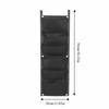 Durable 6 Pockets Plant Grow Bag Degradable Felt Plant Bag Breathable Reusable Grow Bag Indoor Gardening