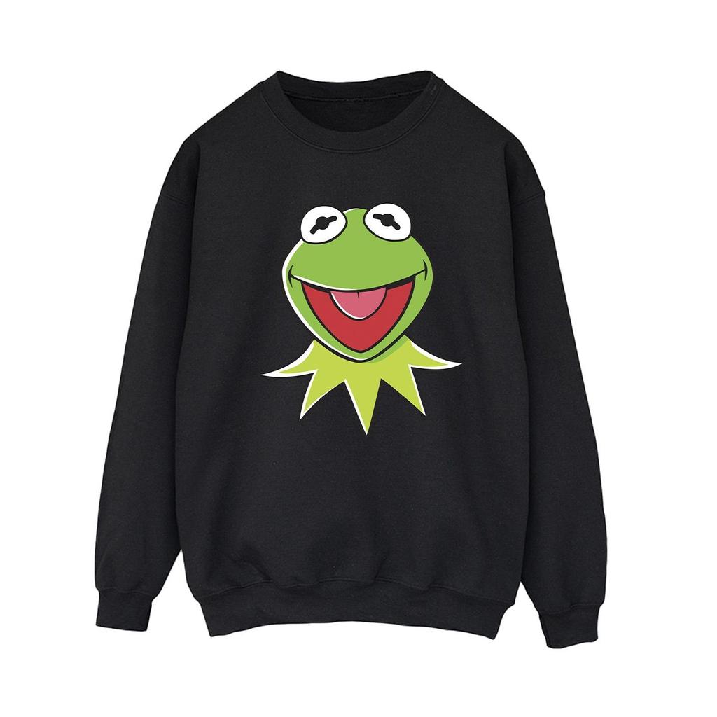 Disney Womens/Ladies Muppets Kermit Head Sweatshirt