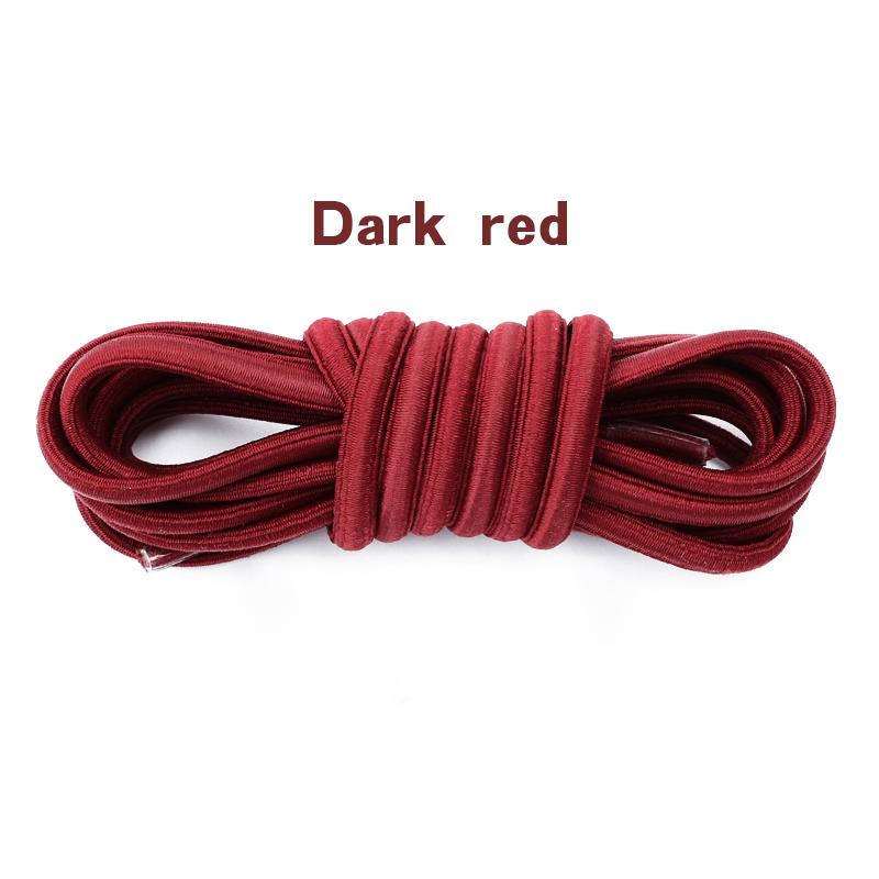 NEW 4mm-wide Oval Shoelaces Round Sport Shoelaces High-quality Elastic Laces Suitable for A Variety of Shoes 1Pair/3Pair