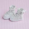 Rakulifey Obitsu 11 Shoes, OB11 Shoes, for Obitsu Doll 11cm, Cute, 5 Colors, Gift (White)