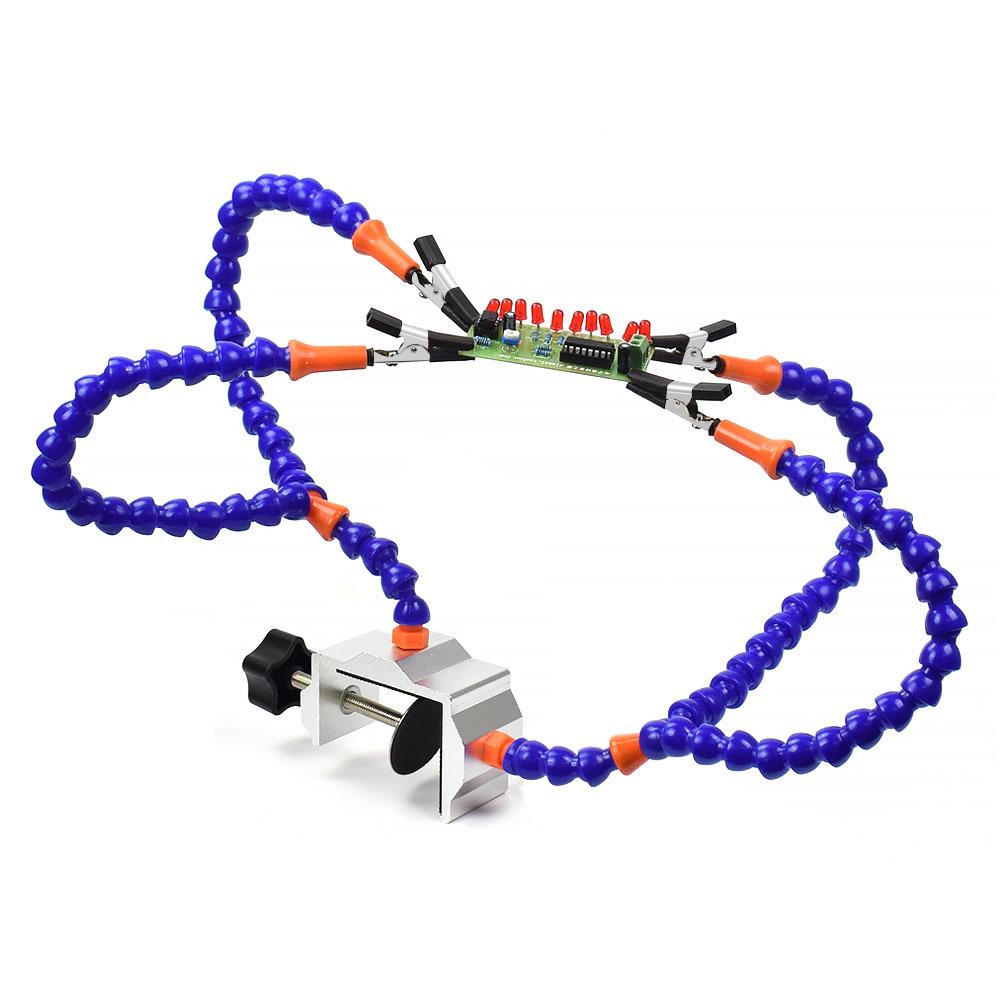 Cross-border Four-Claw Soldering Station: Multifunctional Hose Base for Model Airplane Repair