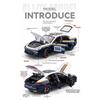 Spray 1/24 Porsche Panamera Supercar Model with Sound Light Collection Miniature Voiture Diecast Toy Vehicle Children Boy Gift Hobby